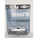 M2 Machines 1:64 Chevrolet Nova SS 1967 white